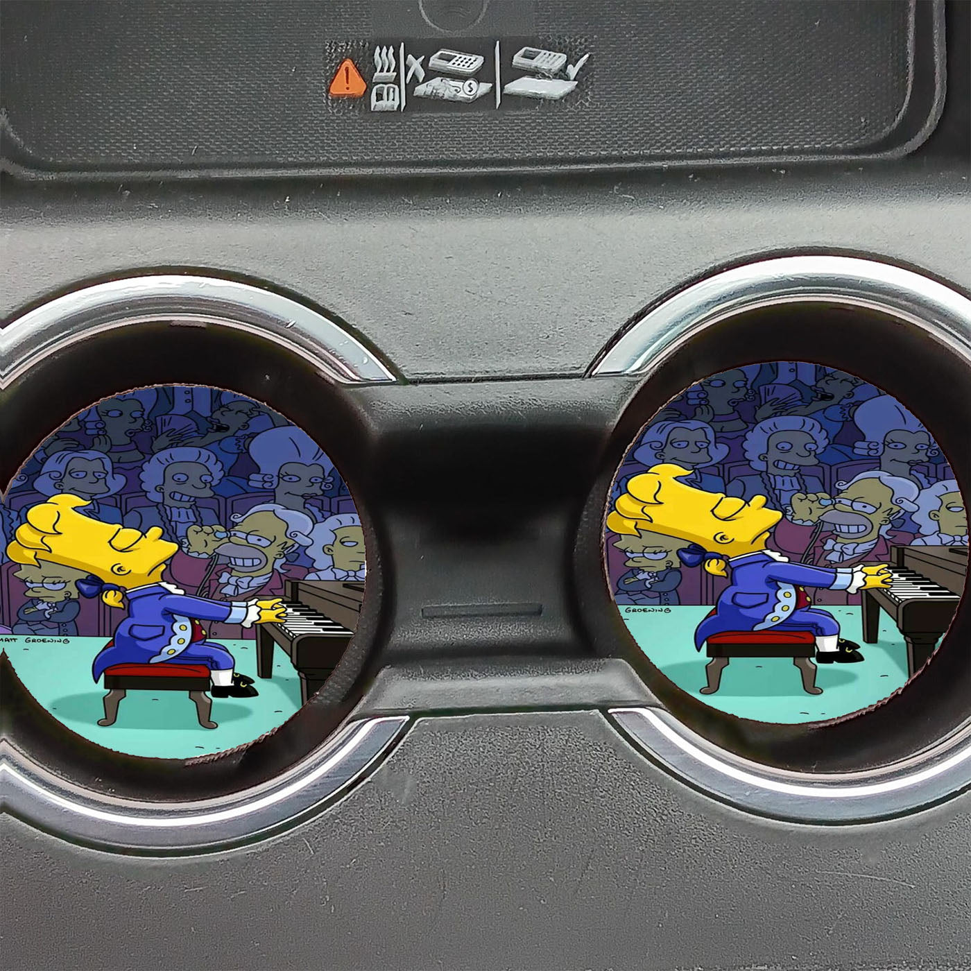 Bartoven - The Simpsons Car Coasters