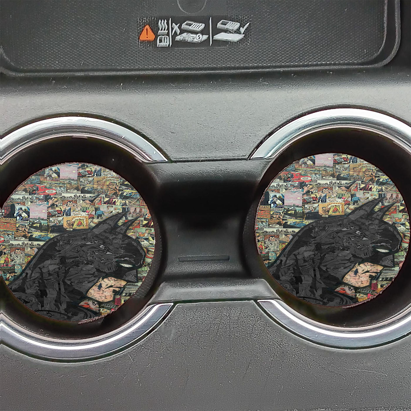 Batman Car Coasters