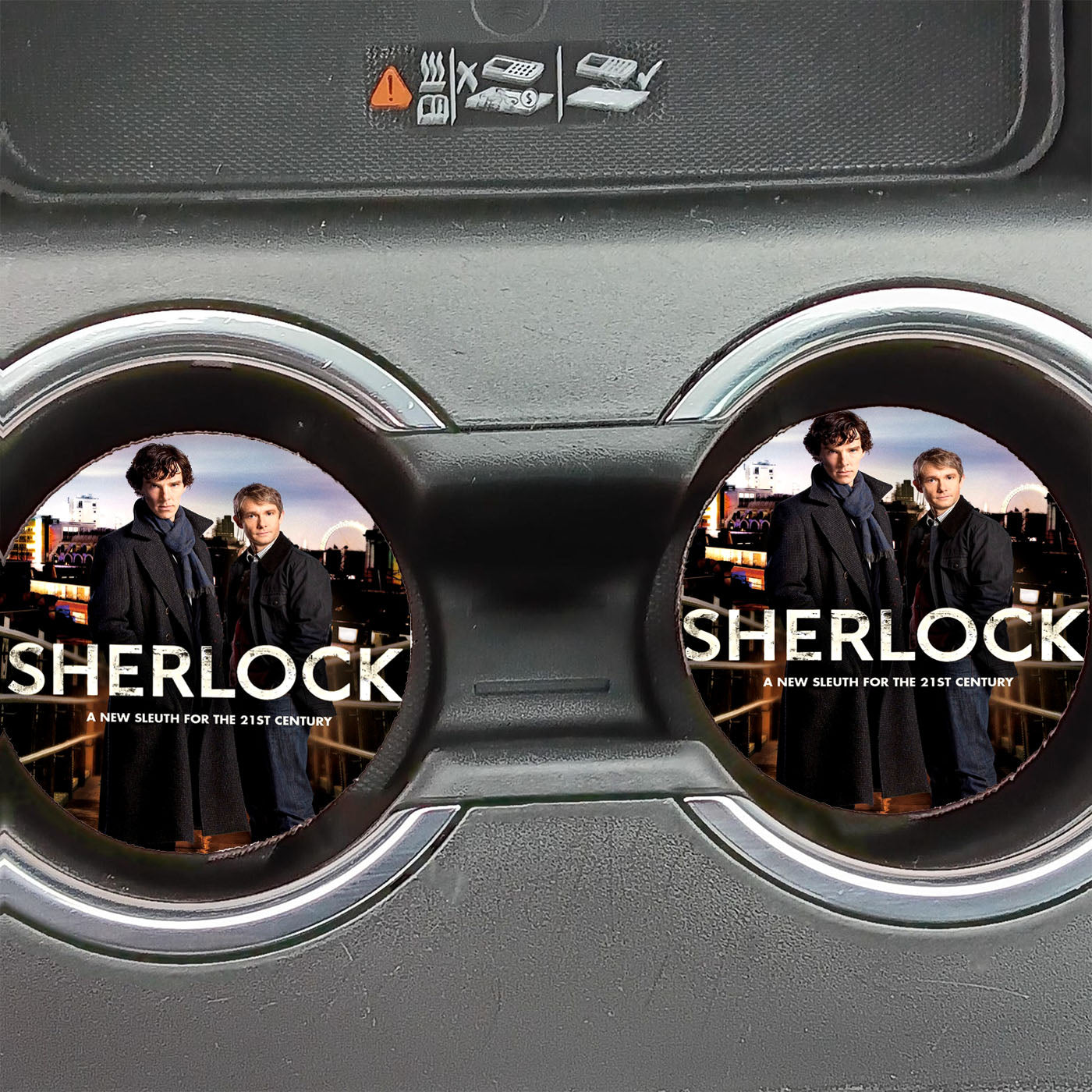 Bbc Sherlock Holmes Car Coasters