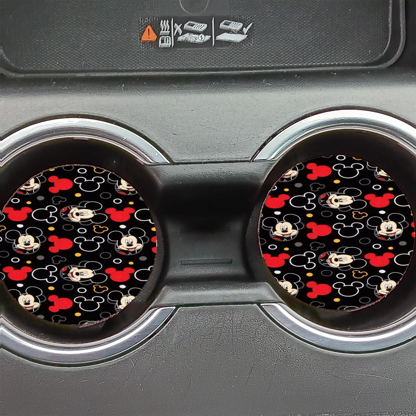 Beautiful Mickey Mouse Car Coasters