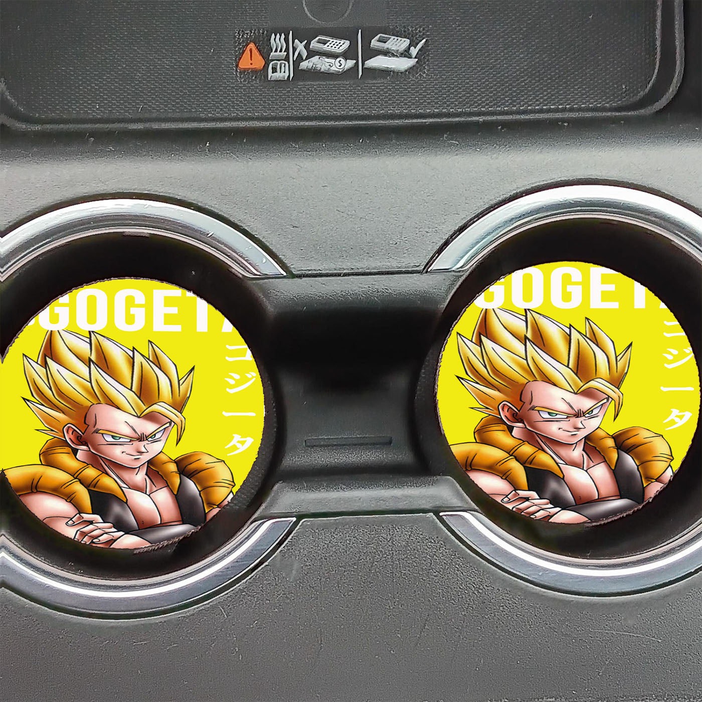 Begita Gogeta Dragon Ball Car Coasters
