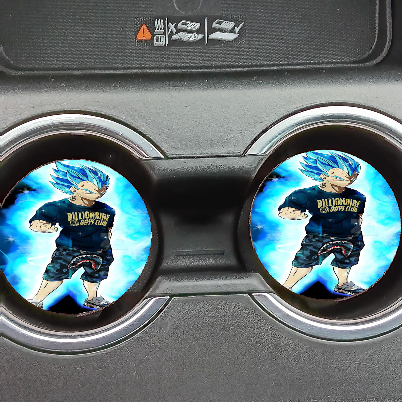 Billionaire Boys Club Bbc Hype Style Vegeta Car Coasters