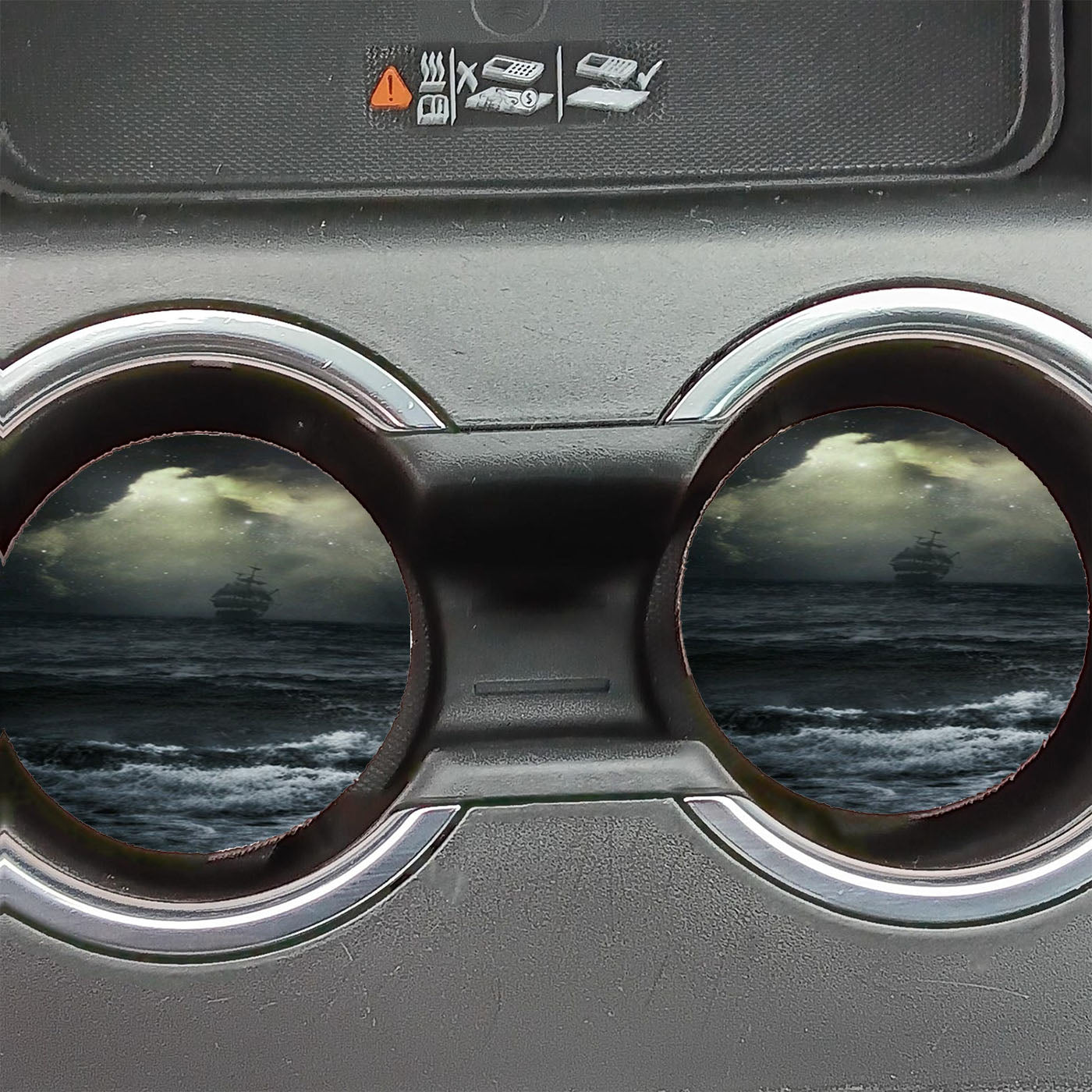 Black Pearl Disney Car Coasters