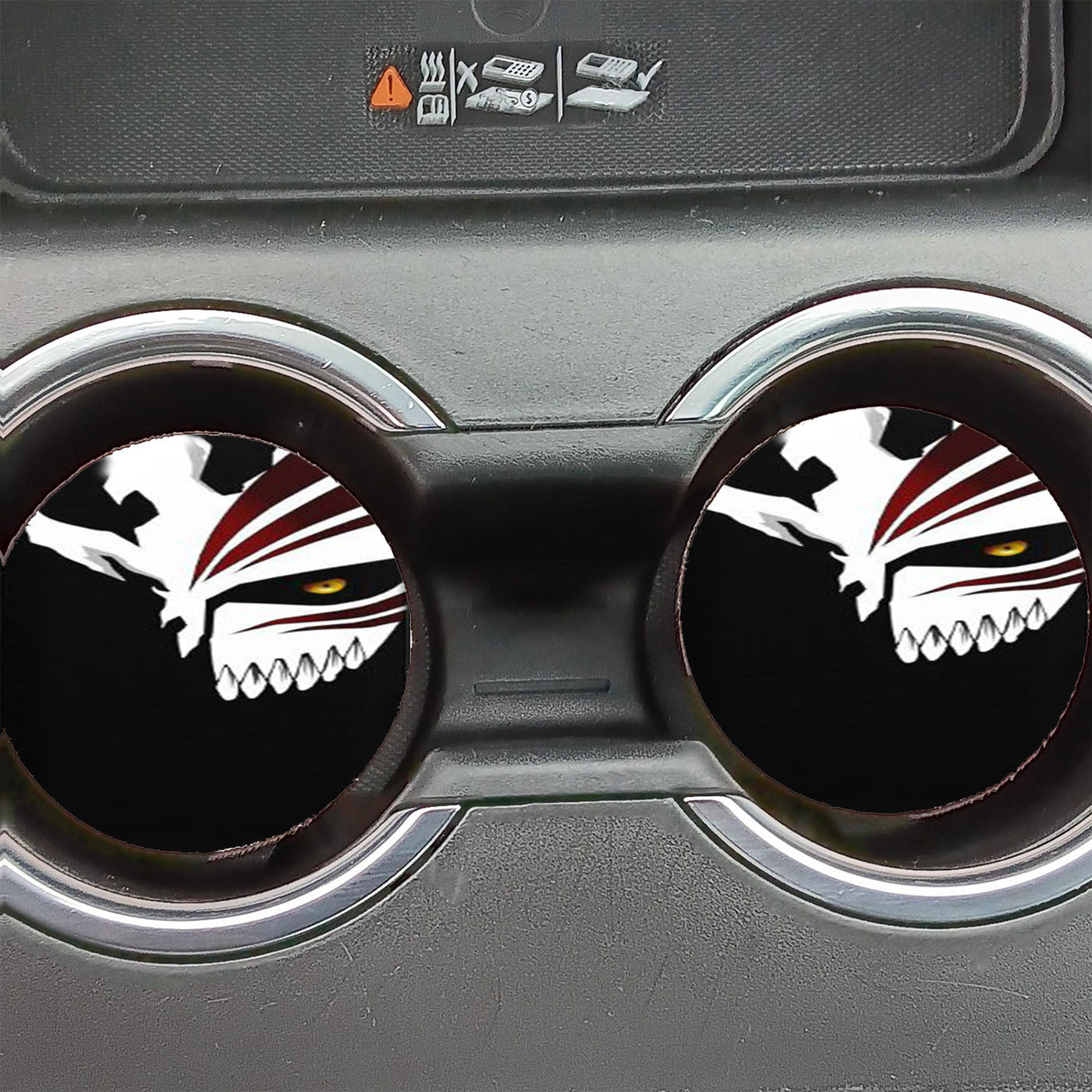 Bleach Hollow Mask Car Coasters