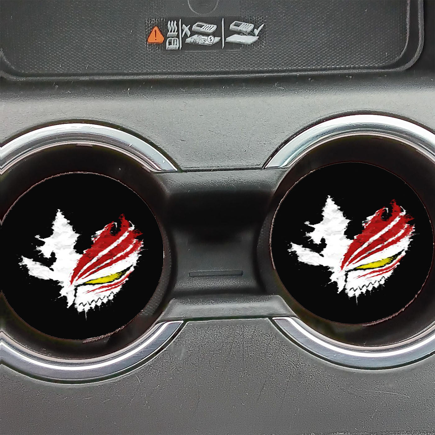 Bleach Kurosaki Ichigo Hollow Mask Car Coasters