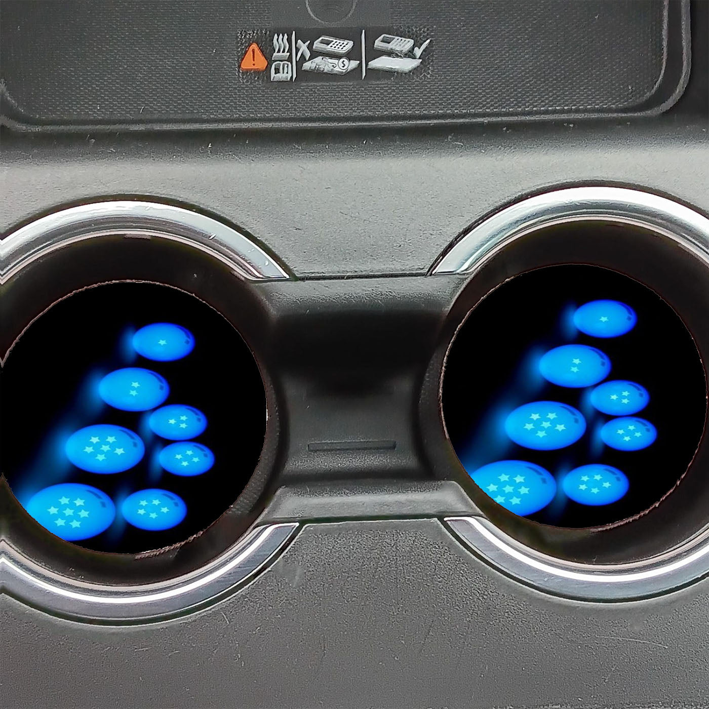 Blue Dragon Ball Z Car Coasters