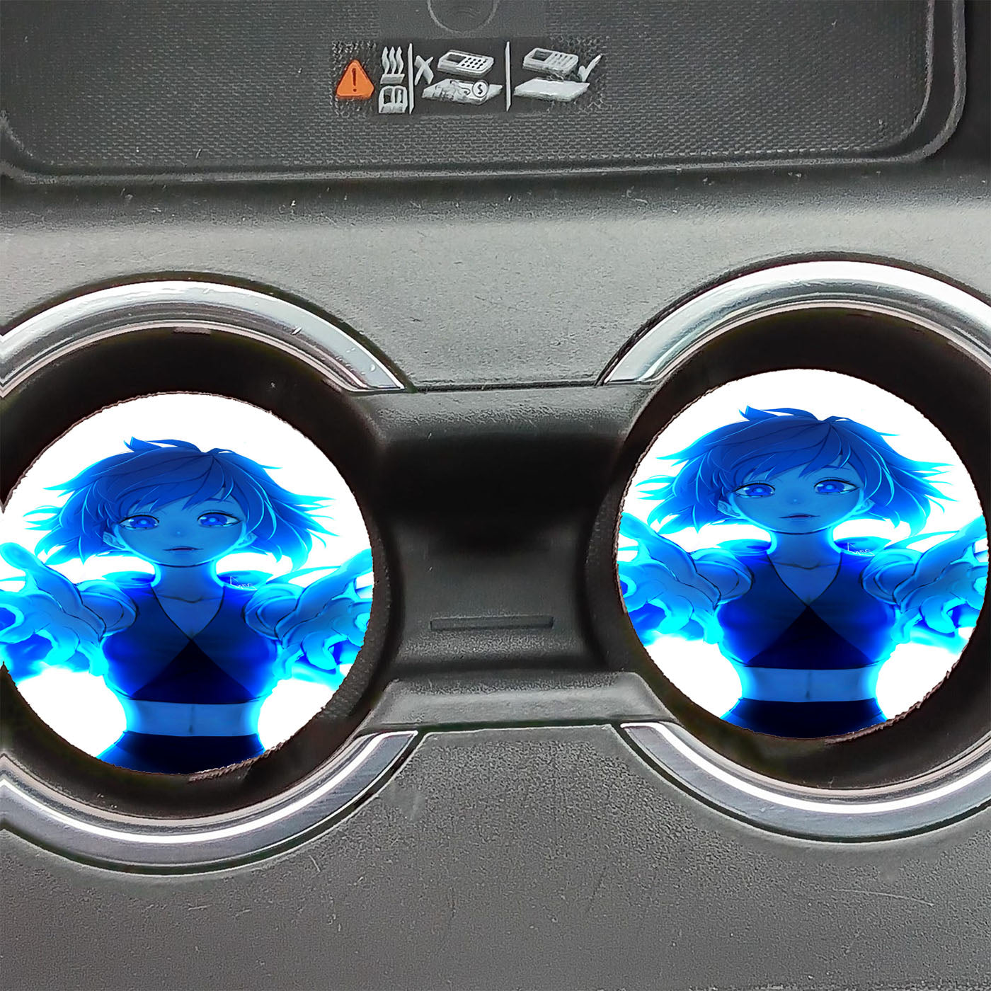 Blue Eyes Steven Universe Car Coasters