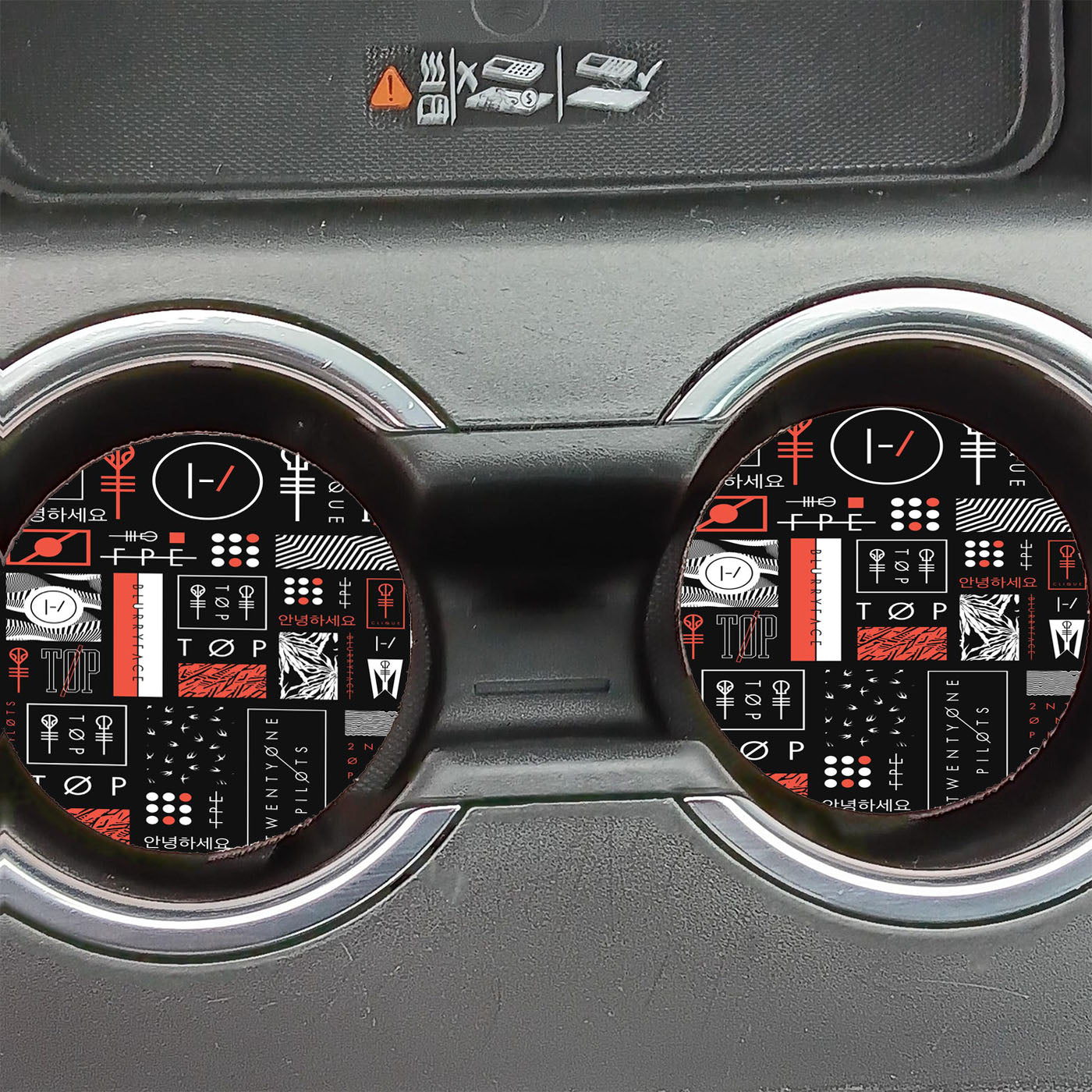 Blurryface Artworks  Car Coasters