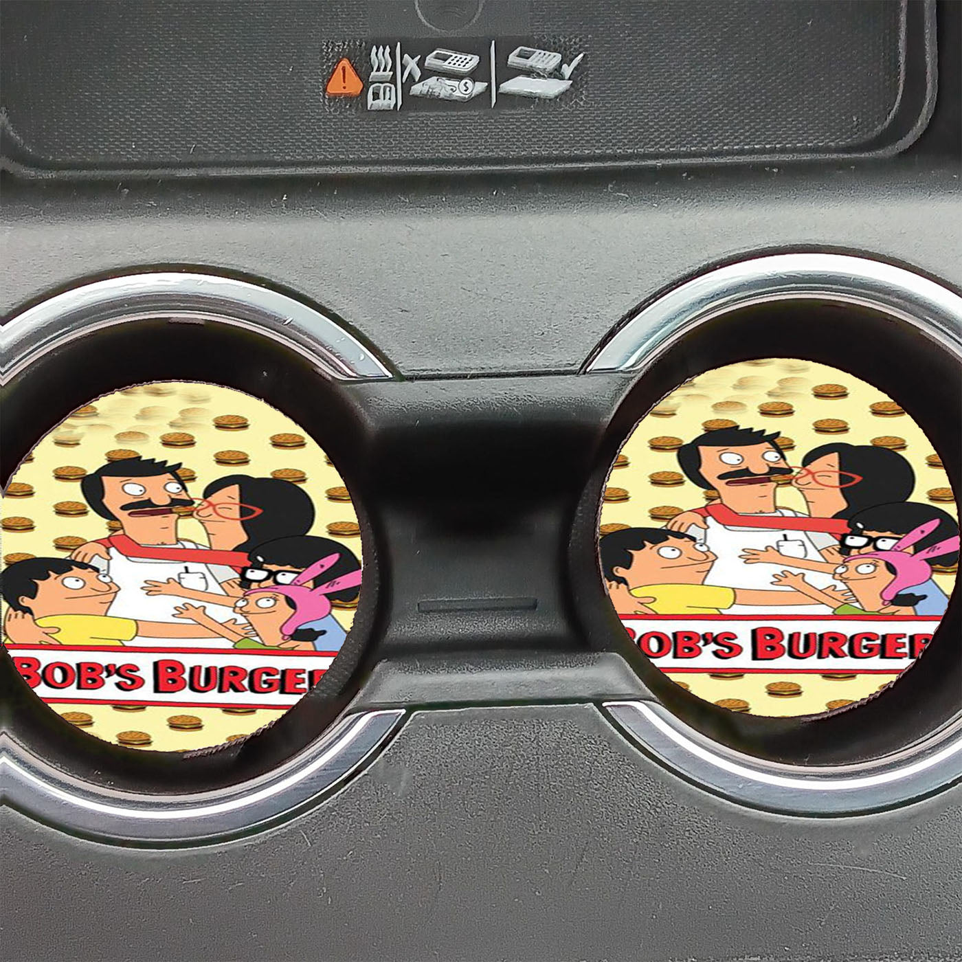 Bob'S Burgers Tina Belcher 1 Car Coasters