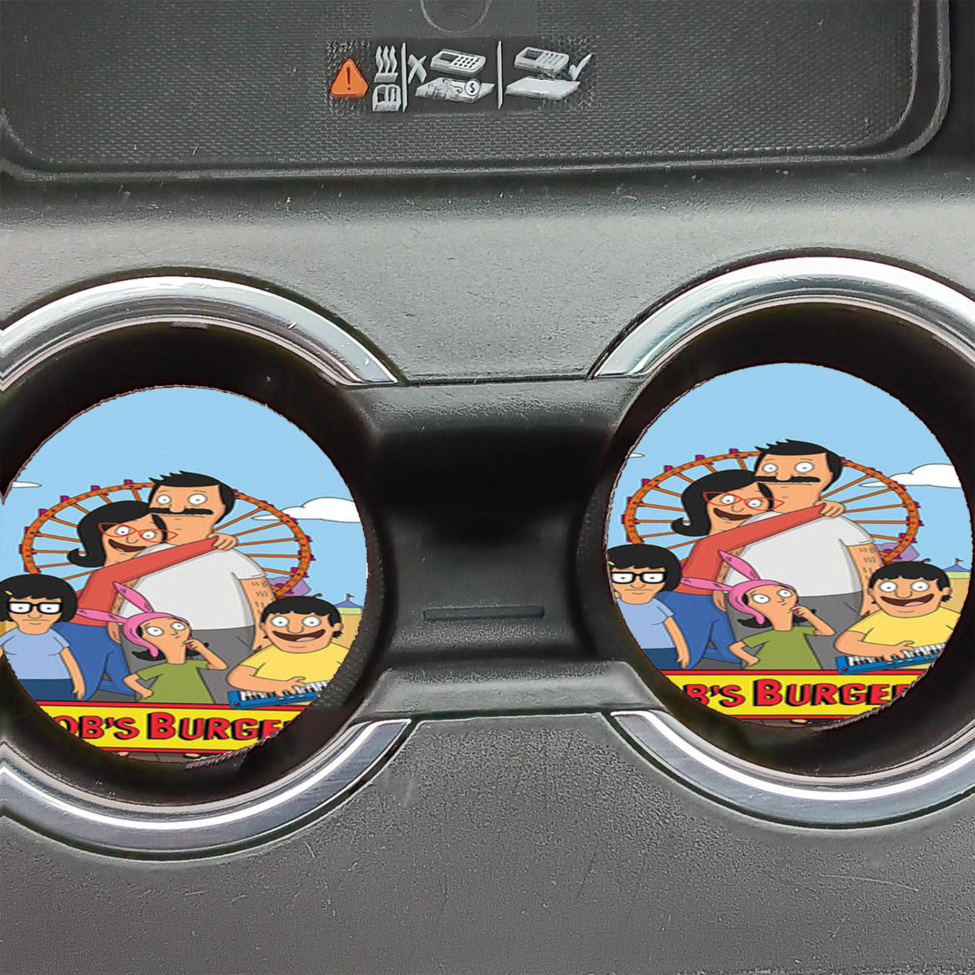 Bob'S Burgers Tina Belcher 4 Car Coasters