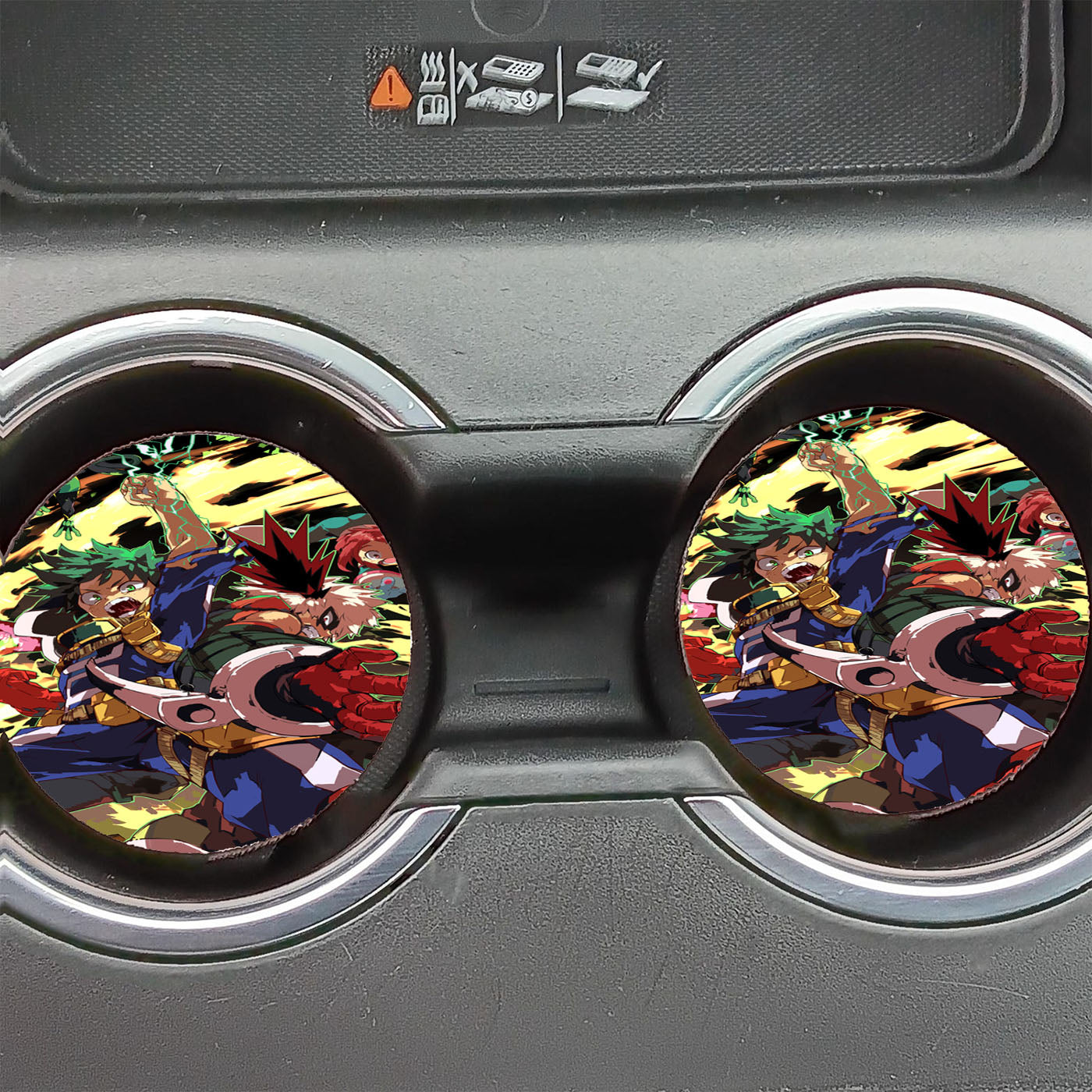 Boku No Hero Academia Art  Car Coasters