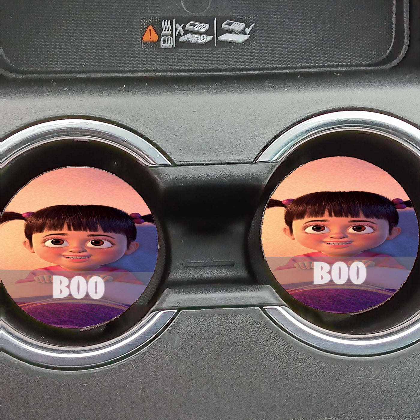 Boo Monster Inc Car Coasters