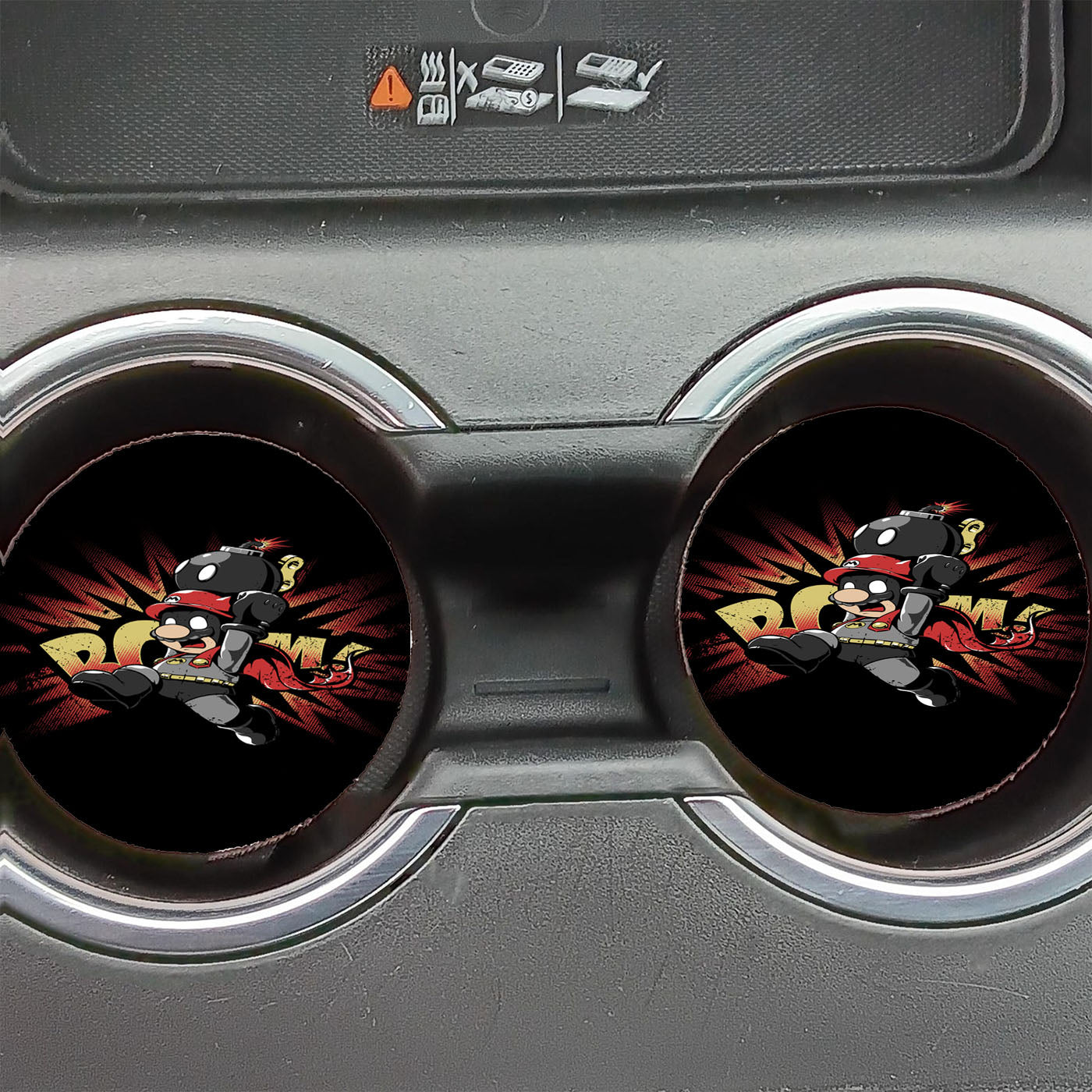 Boom Mario Bros Car Coasters