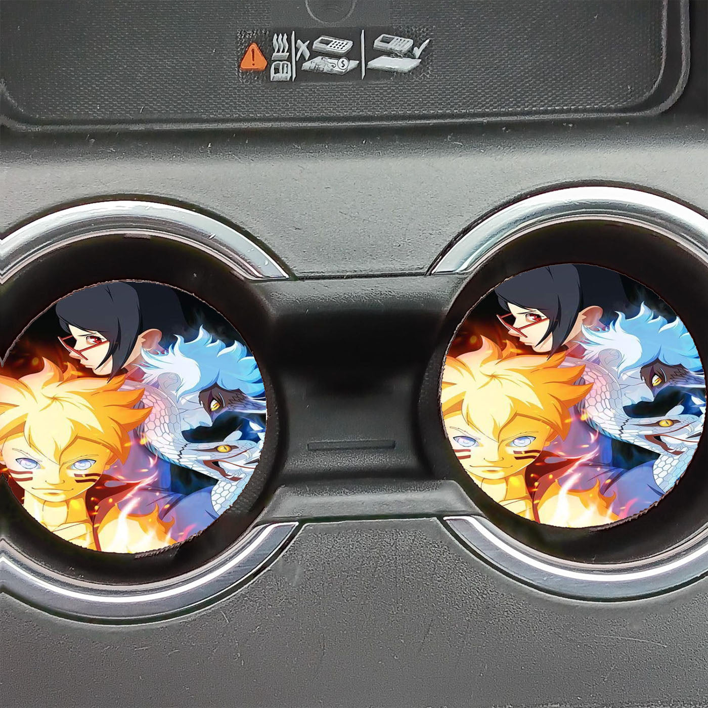 Boruto And Team Car Coasters