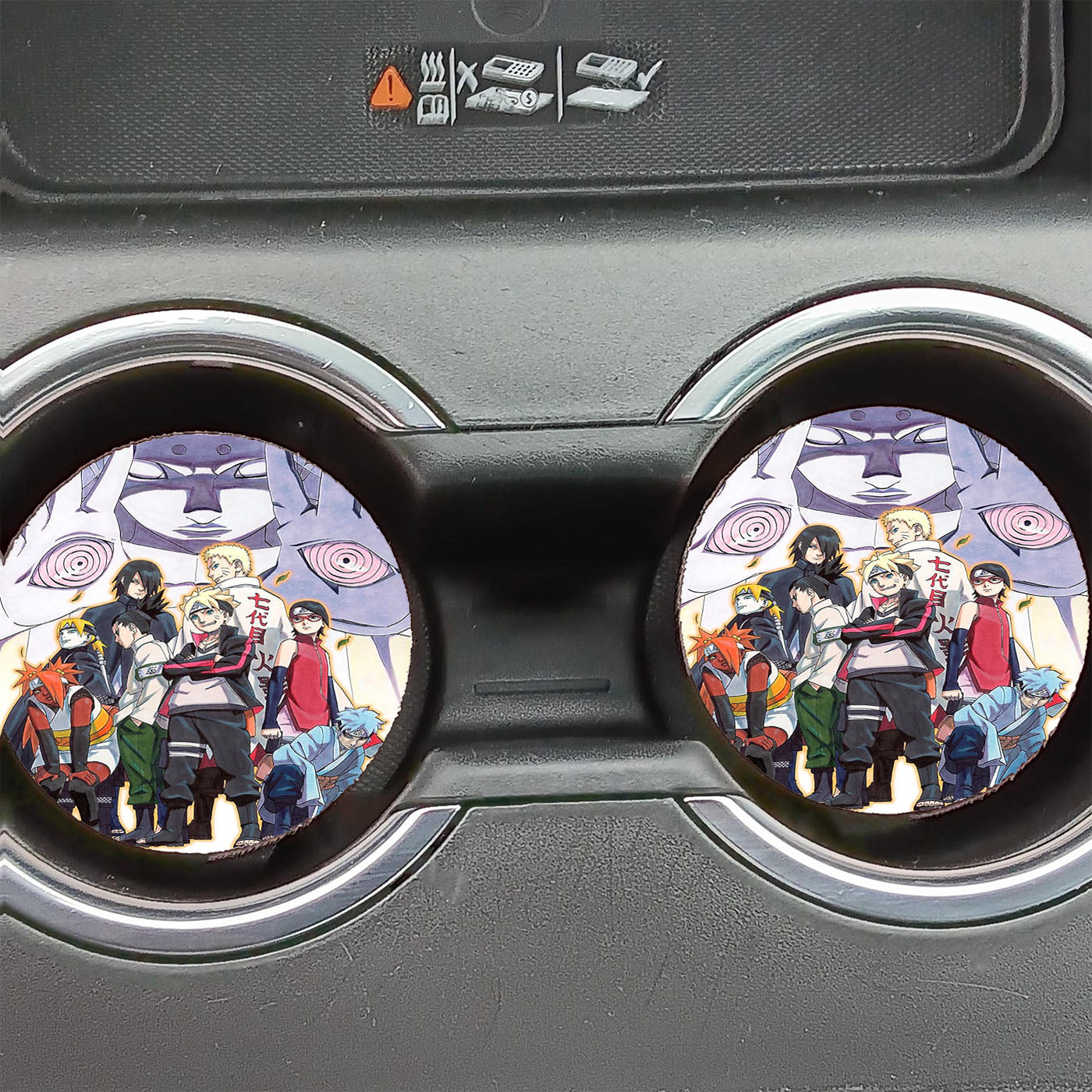 Boruto Poster Car Coasters