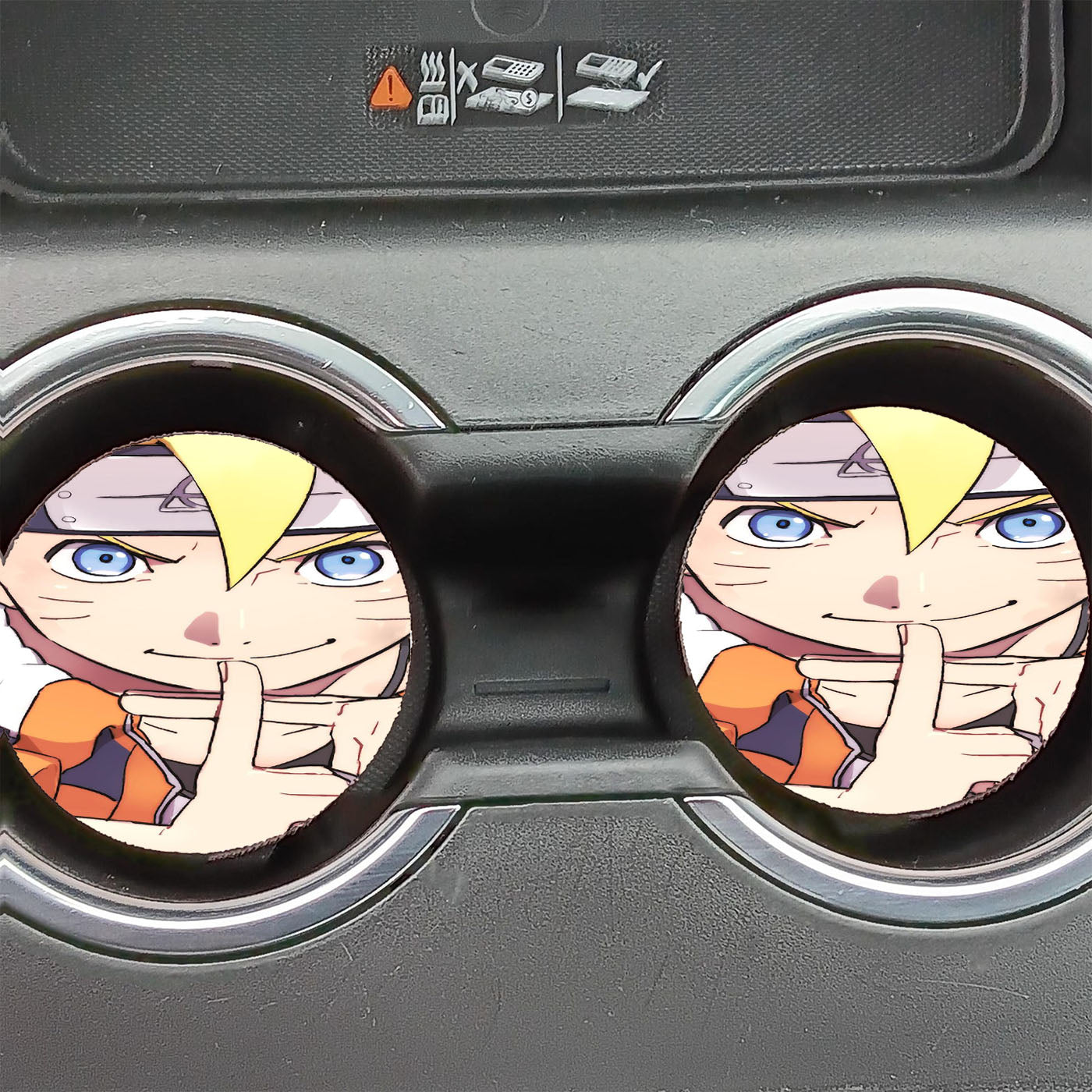 Boruto Uzumaki Like A Naruto Uzumaki Car Coasters