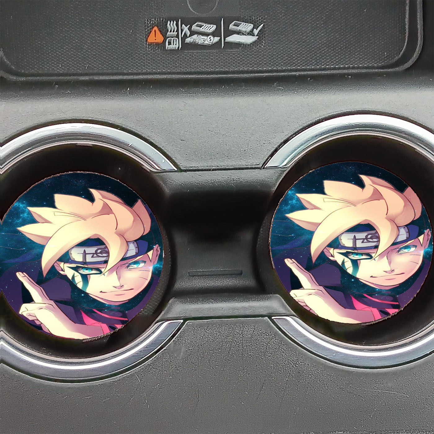 Boruto Wallpaper Car Coasters