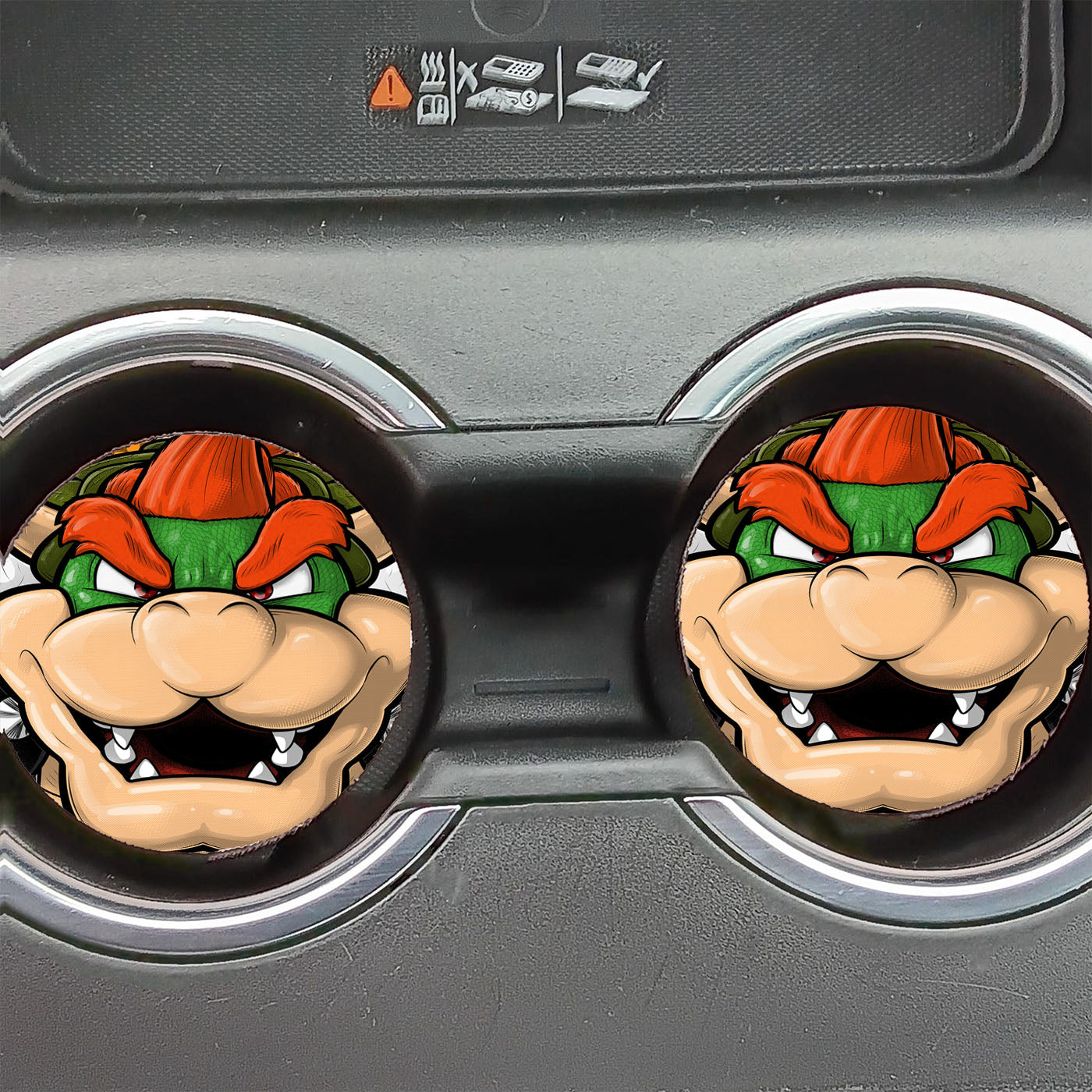 Bowser Mario Car Coasters