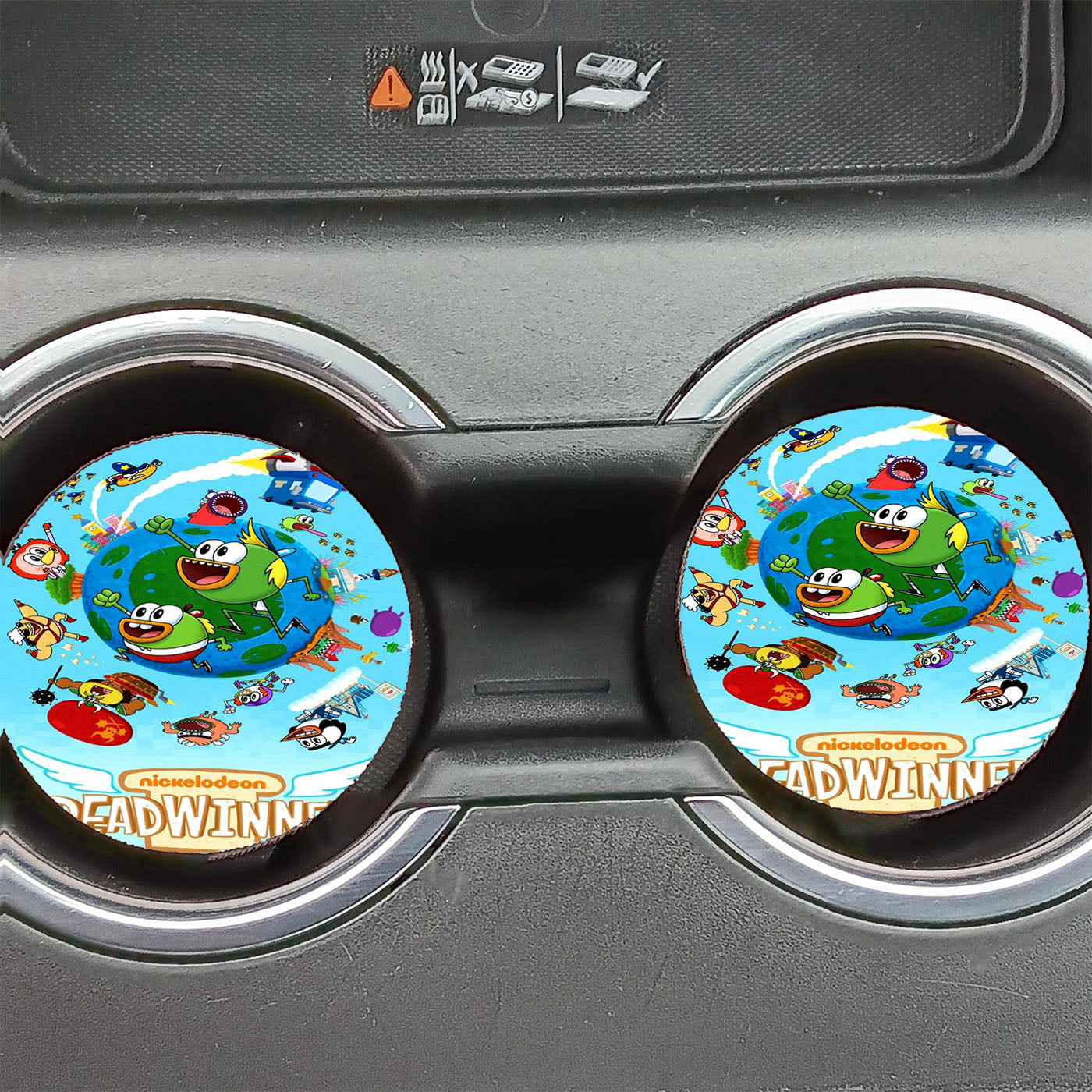 Breadwinners Nickelodeon Car Coasters