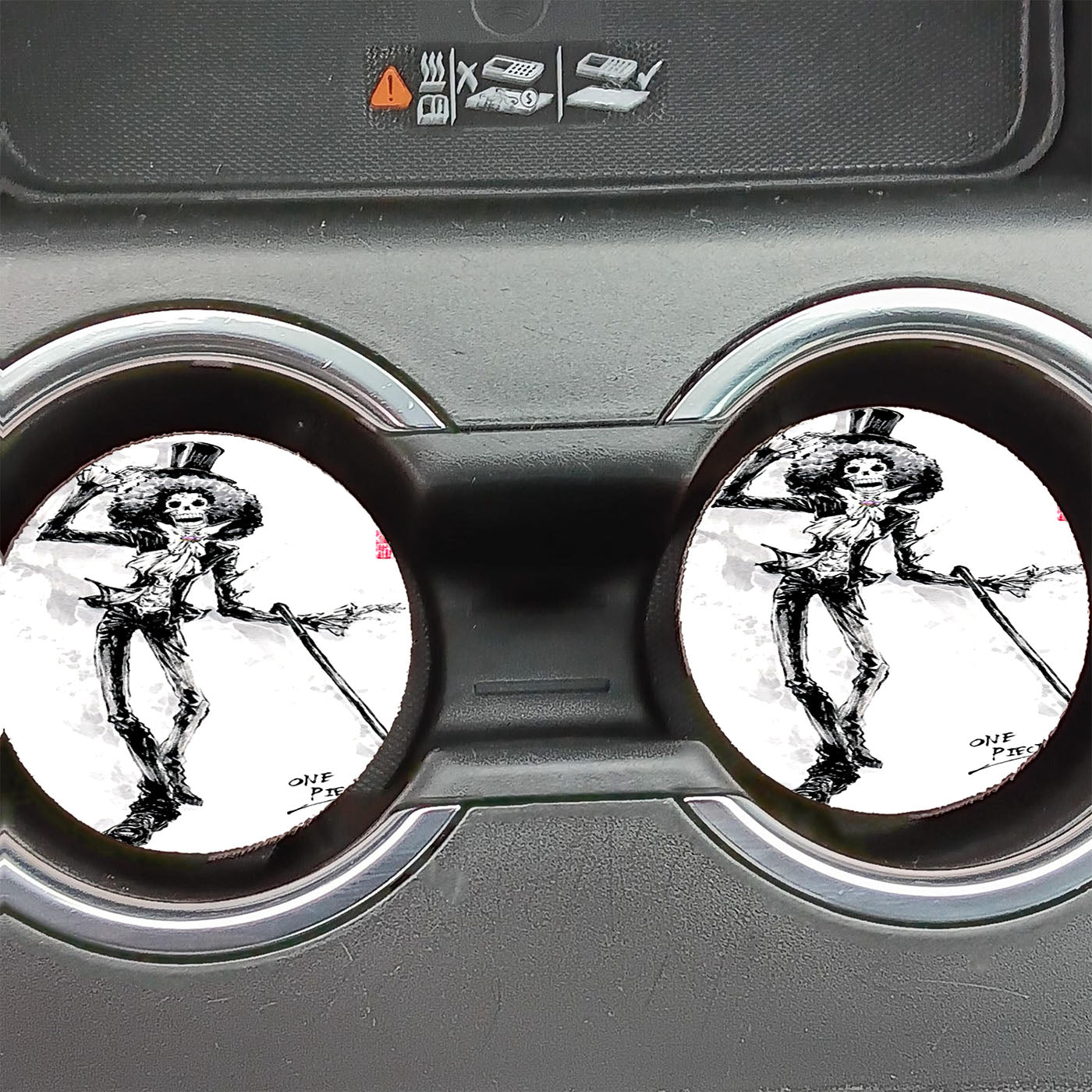 Brook One Piece Car Coasters
