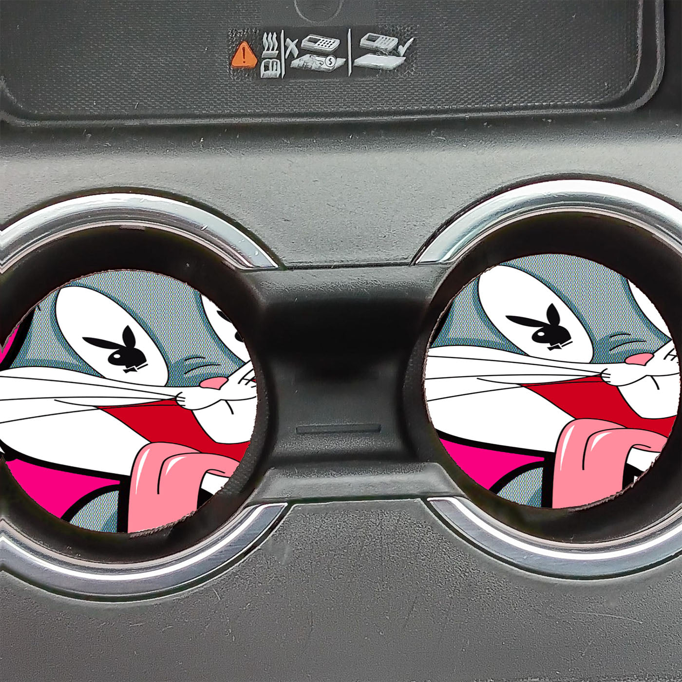 Bugs Bunny Looney Tunes Cartoons Car Coasters
