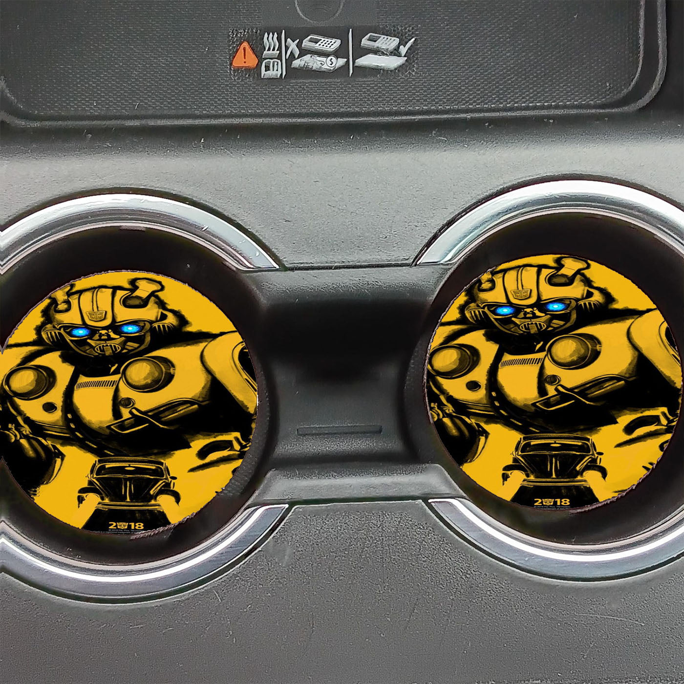 Bumblebee Transformer 018 Poster Fan Art Car Coasters