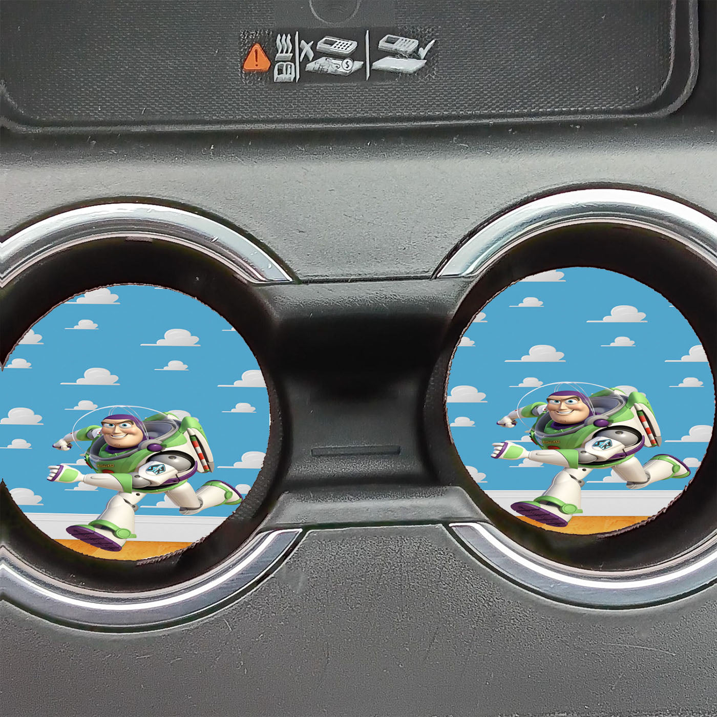 Buzz Lightyear Toy Story Car Coasters