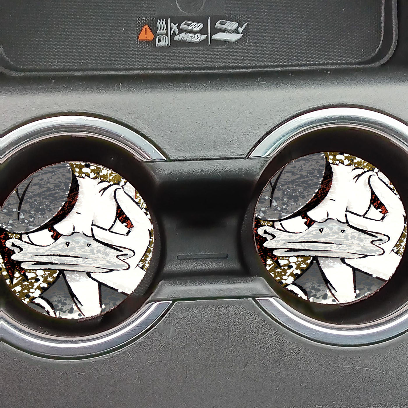 Bw Donald Duck Car Coasters