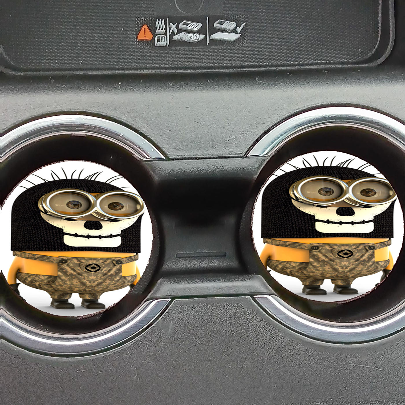 Call Of Duty Ghosts Minion Car Coasters