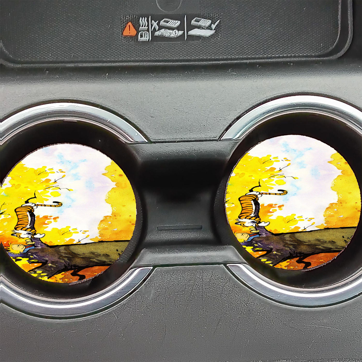 Calvin And Hobbes 6 Car Coasters