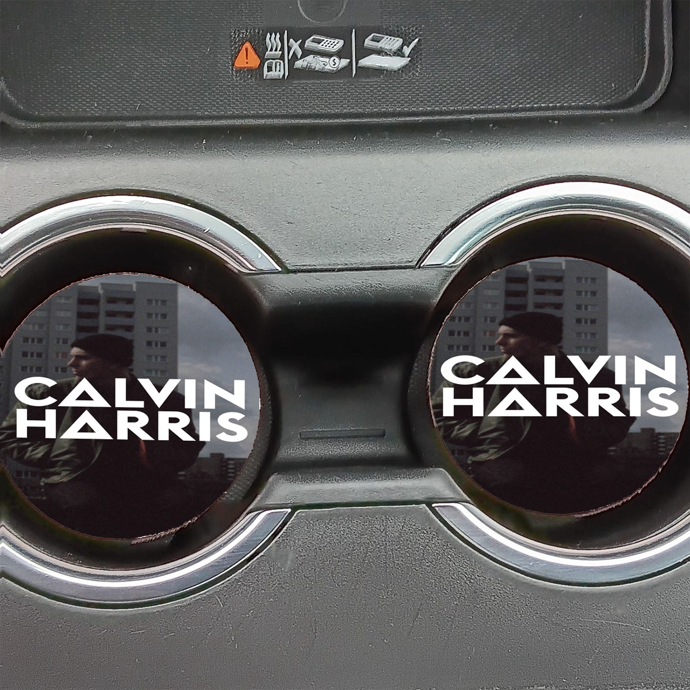 Calvin Harris Logo Car Coasters