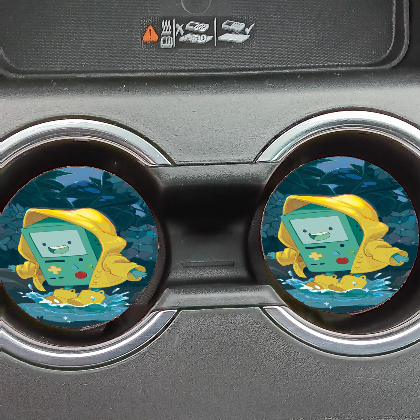 Cartoon Characters Adventure Time Car Coasters