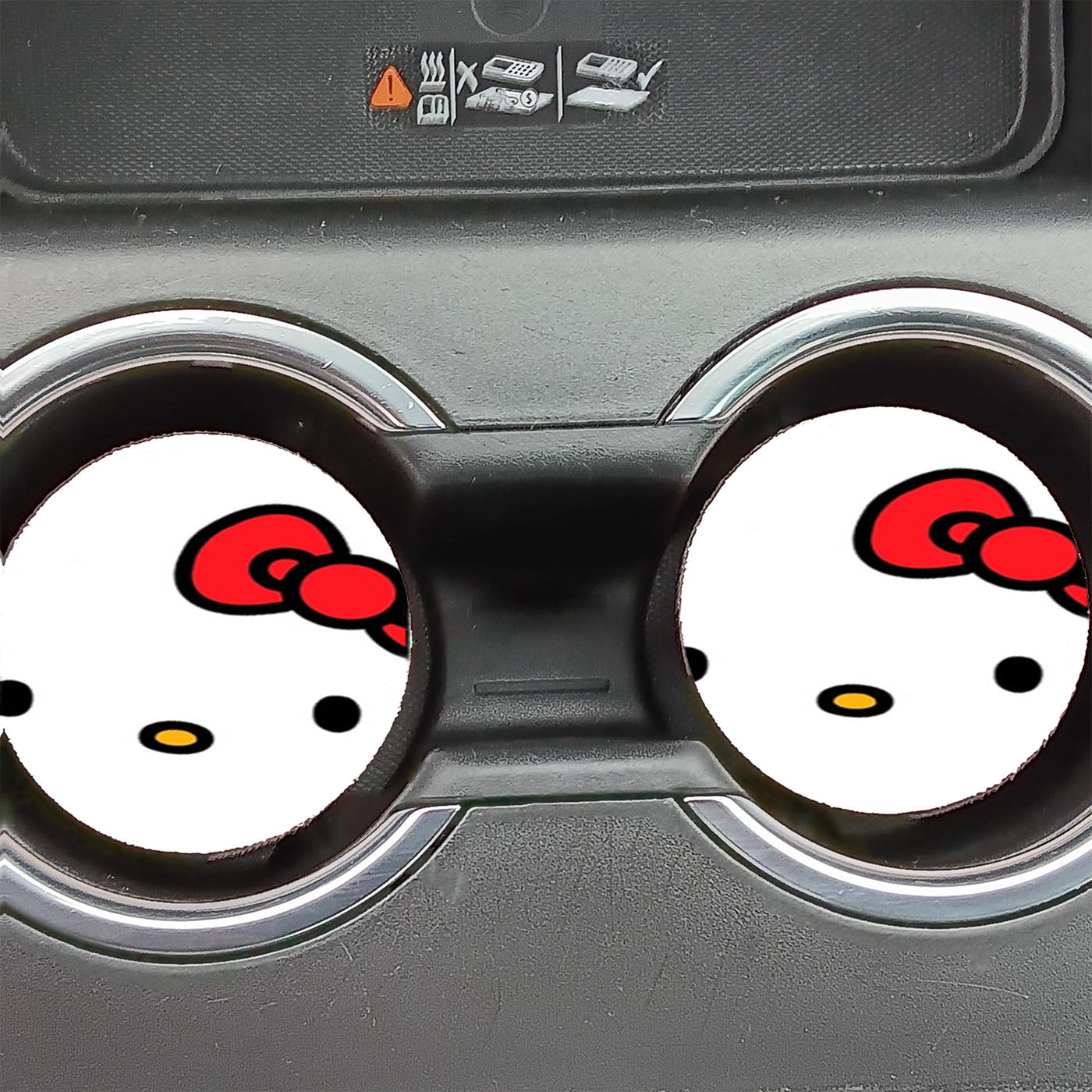 Cartoon Hello Kitty Car Coasters