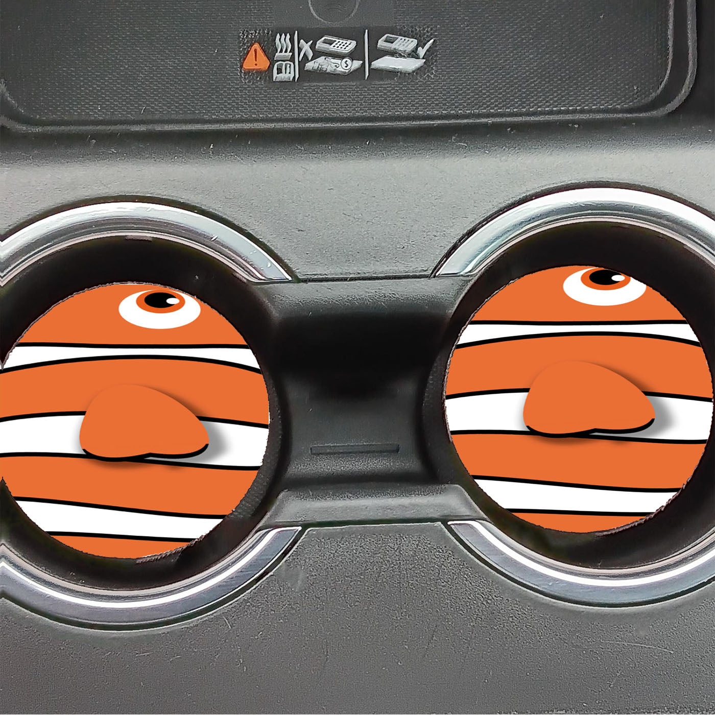 Cartoon Parody Nemo Car Coasters
