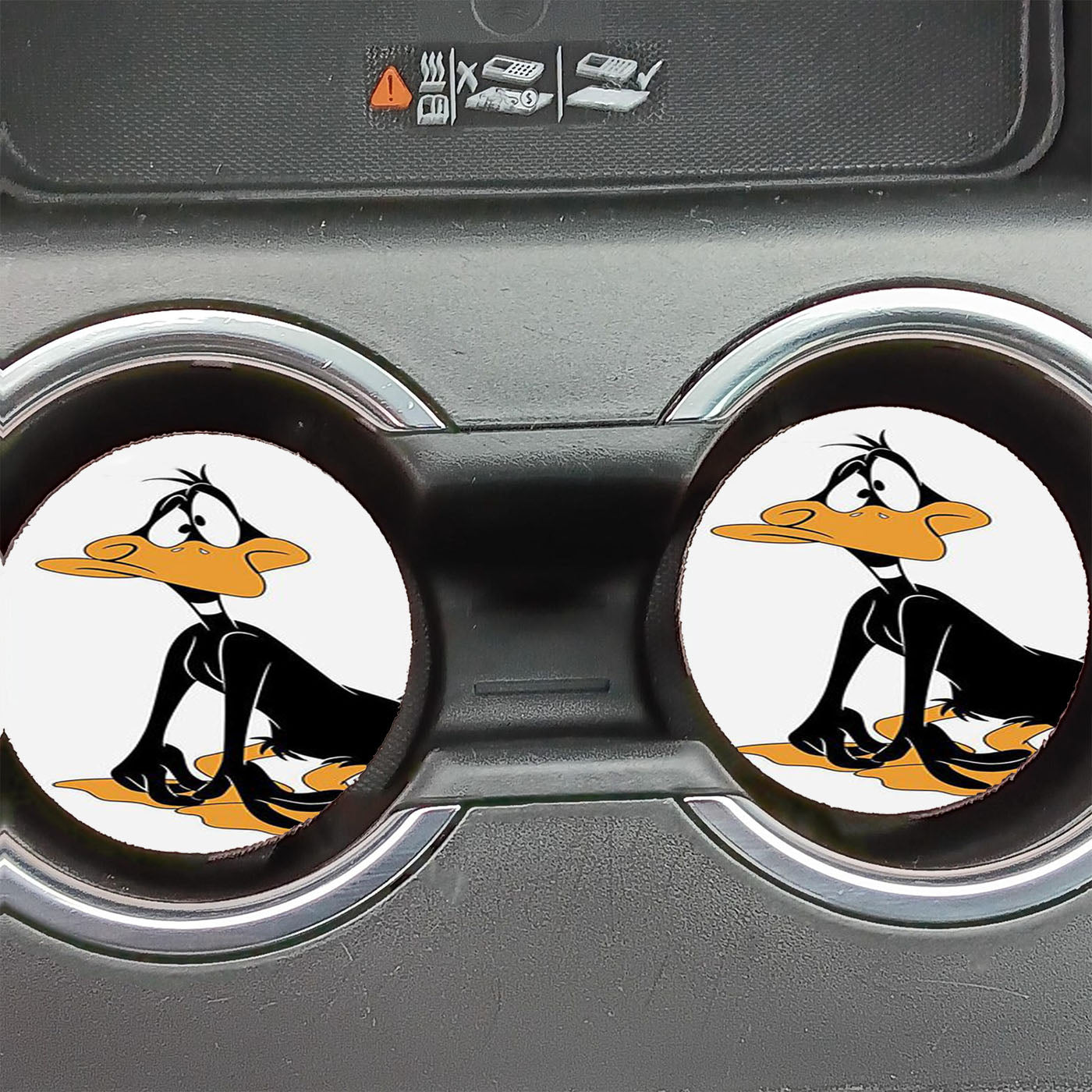 Cartoon Wallpaper Looney Tunes Daffy Duck Car Coasters