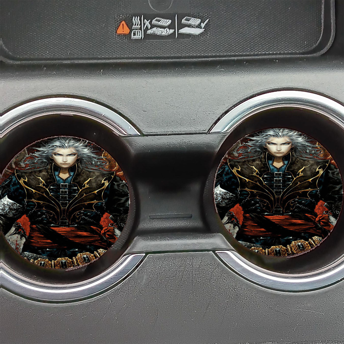 Castlevania Symphony Of The Night Artwork  Car Coasters