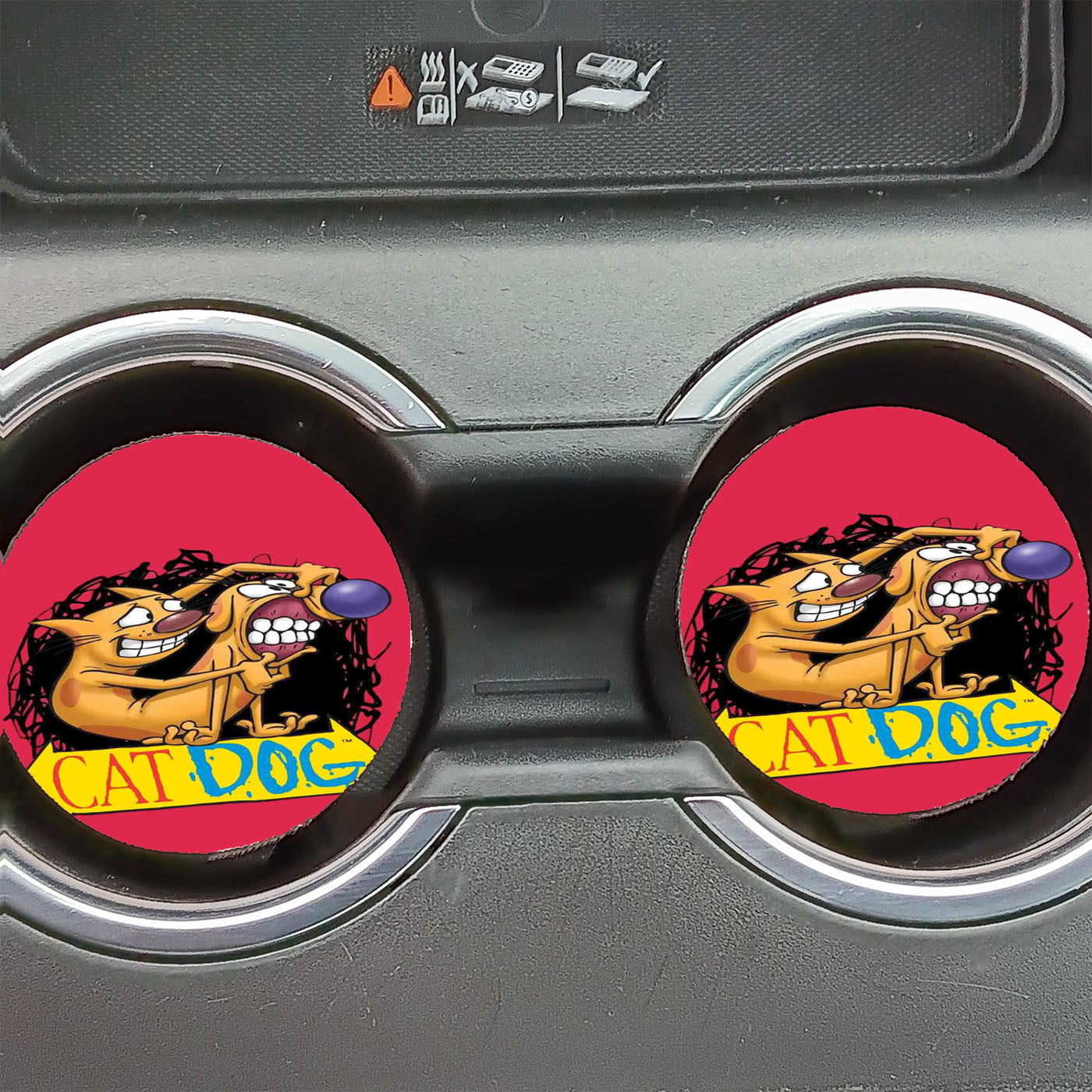 Catdog Car Coasters