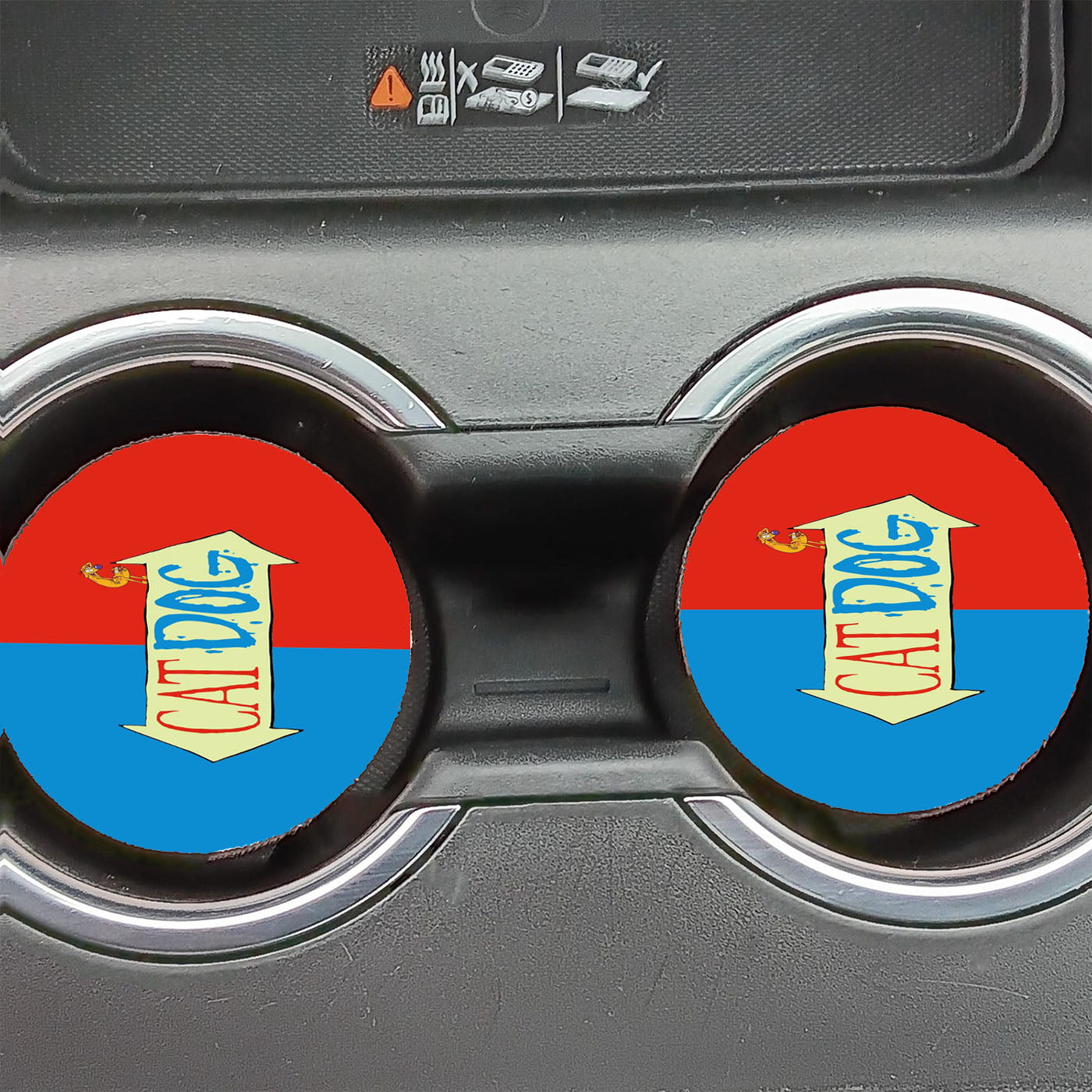 Catdog Tv Series Car Coasters