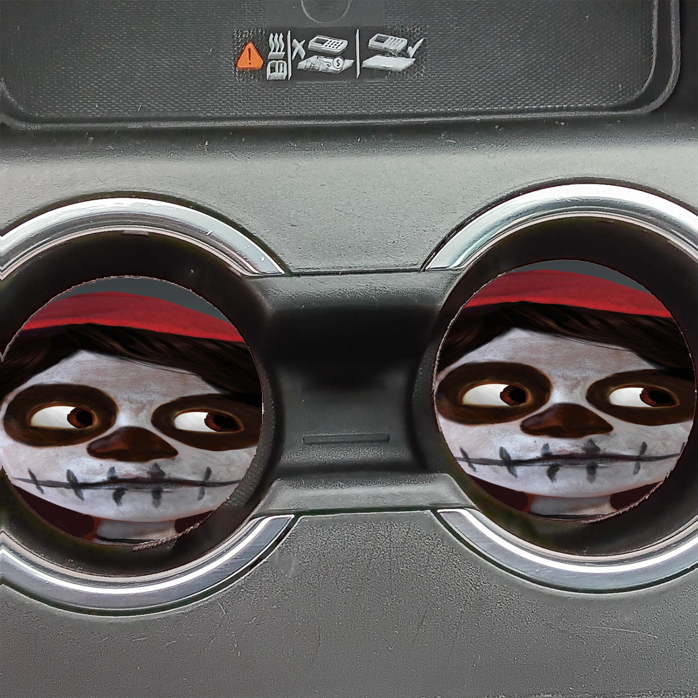 Character Design Miguel Of Disney Coco Car Coasters