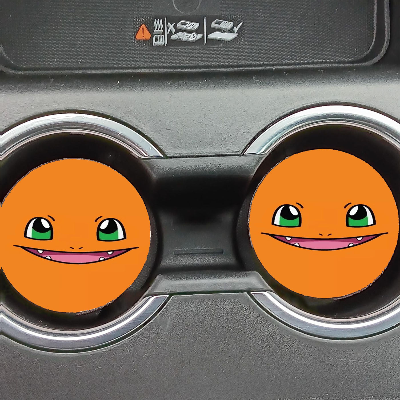 Charmander Pokemon Car Coasters