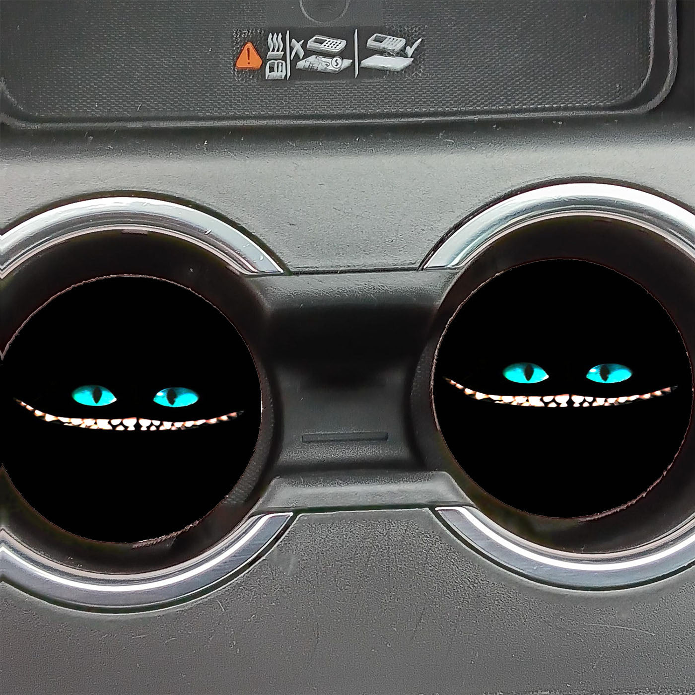 Chat Alice Au Pays Des Merveilles Car Coasters