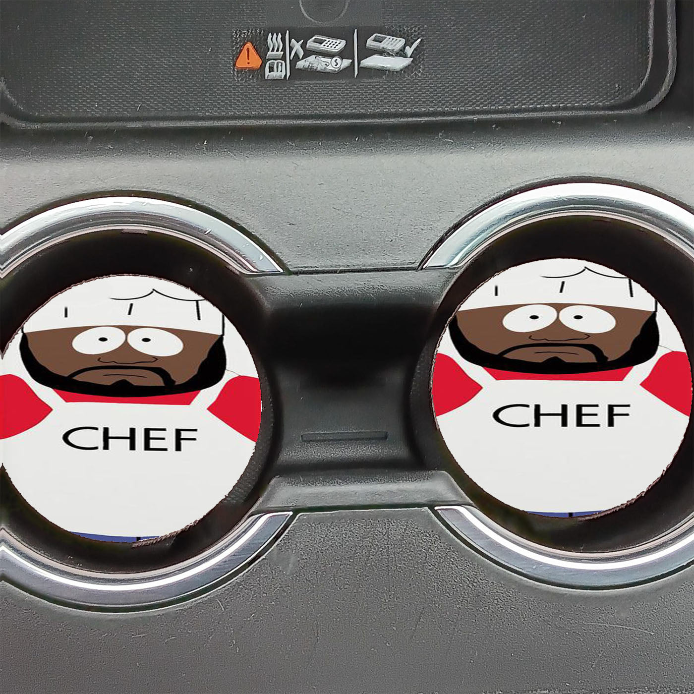 Chef South Park Car Coasters
