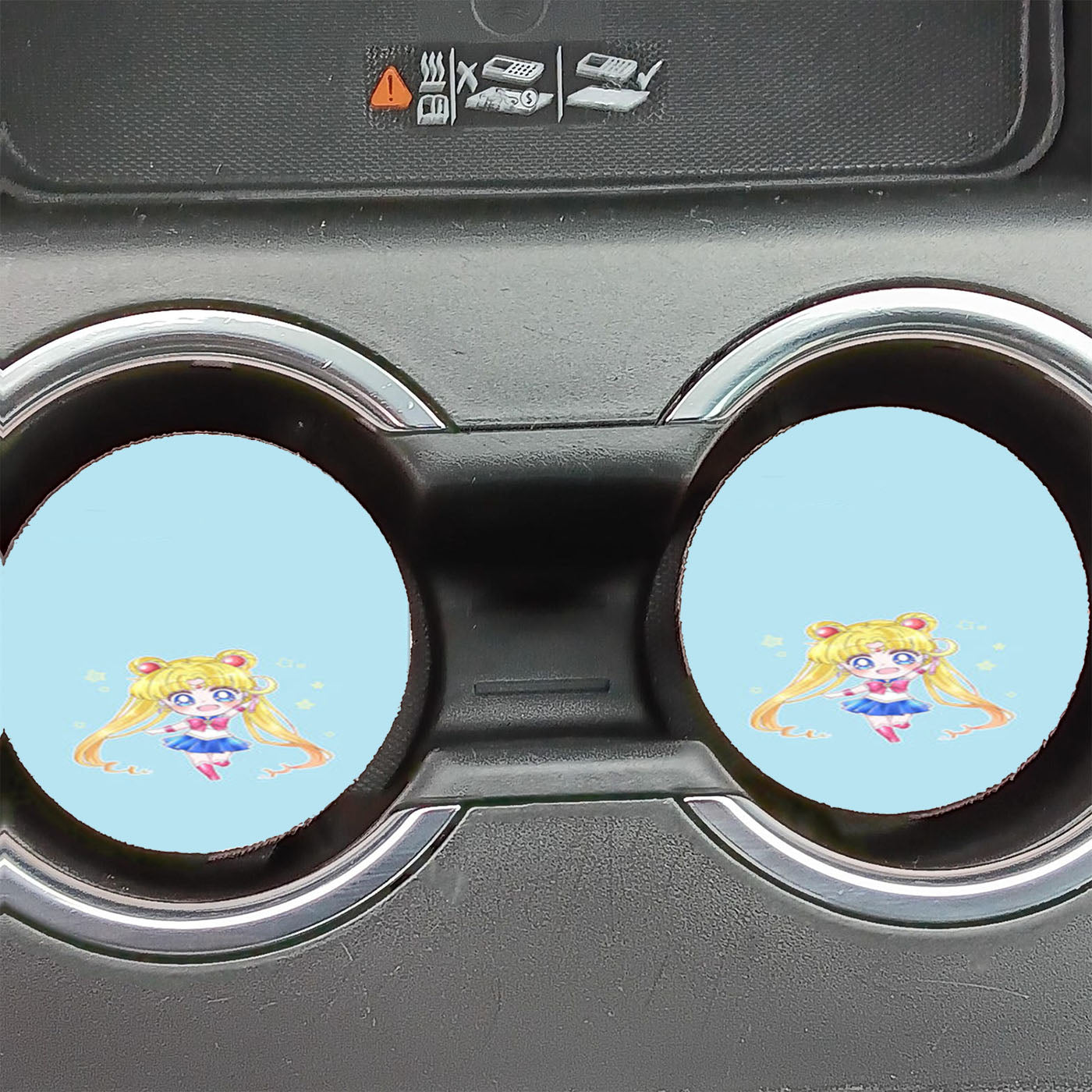 Chibiusa Sailor Moon Chibi Car Coasters