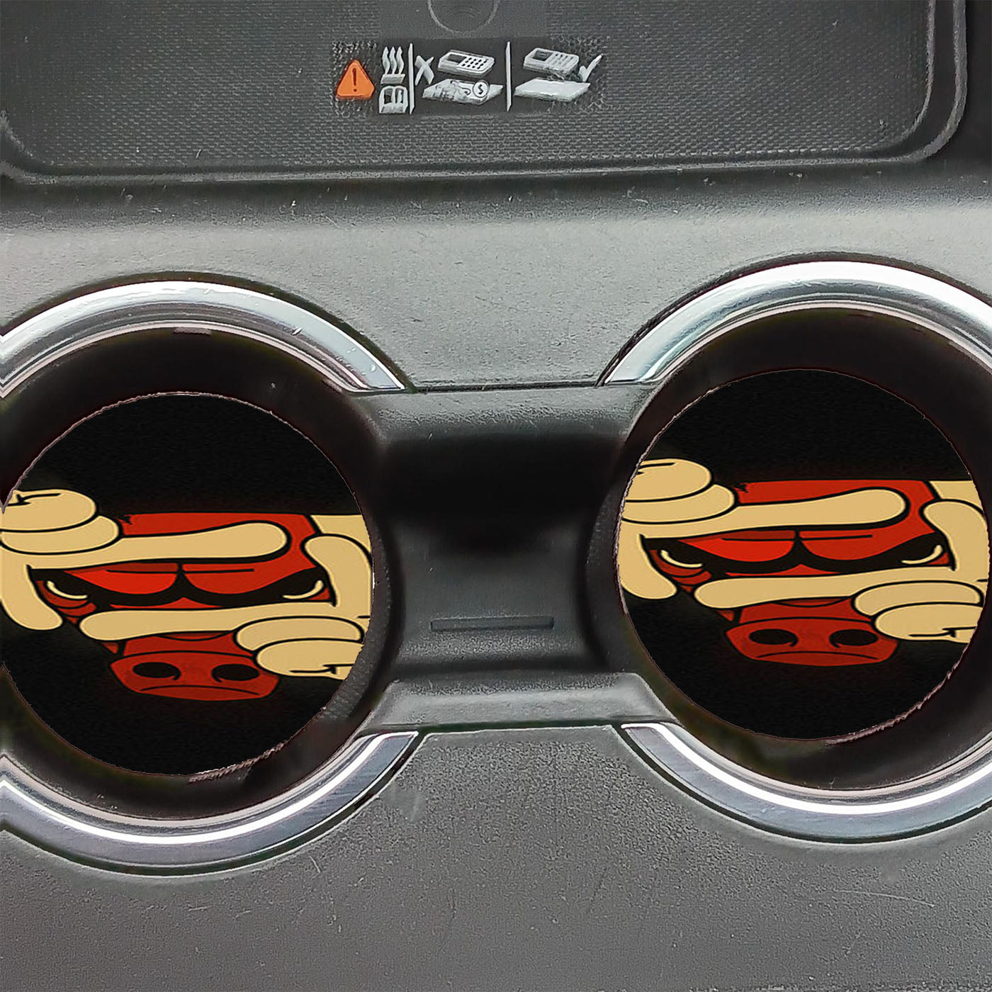 Chicago Bulls Mickey Car Coasters
