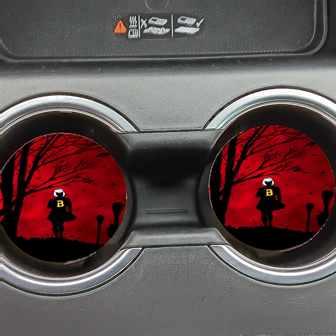 Chilling Adventures Of Sabrina Red Car Coasters