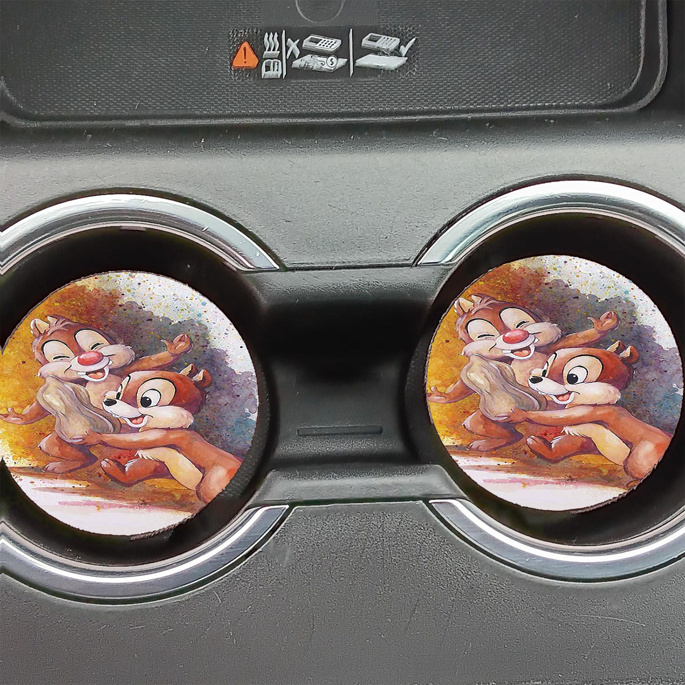 Chip And Dale Disney Car Coasters