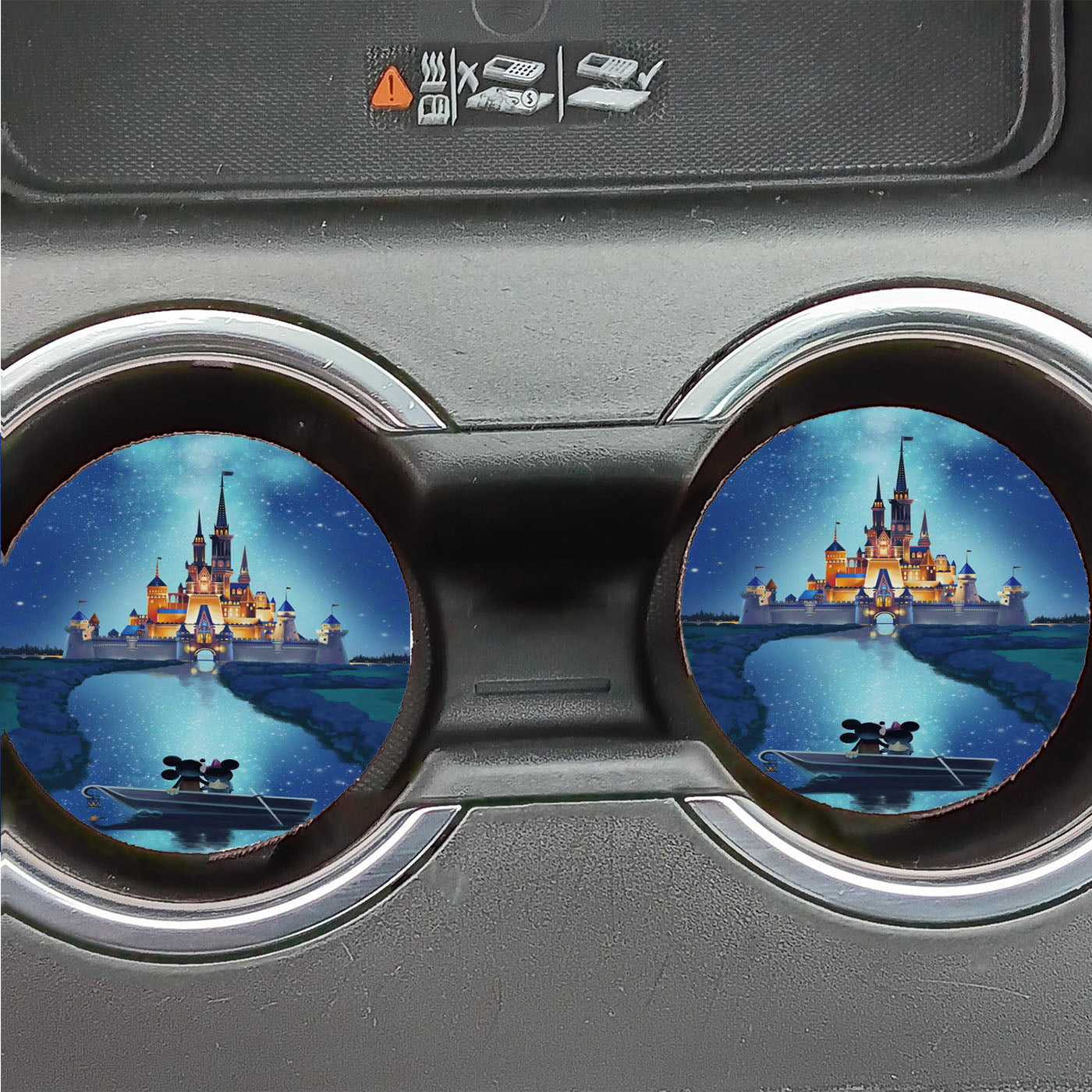 Cinderella Castle Disney Magic Kingdom Car Coasters