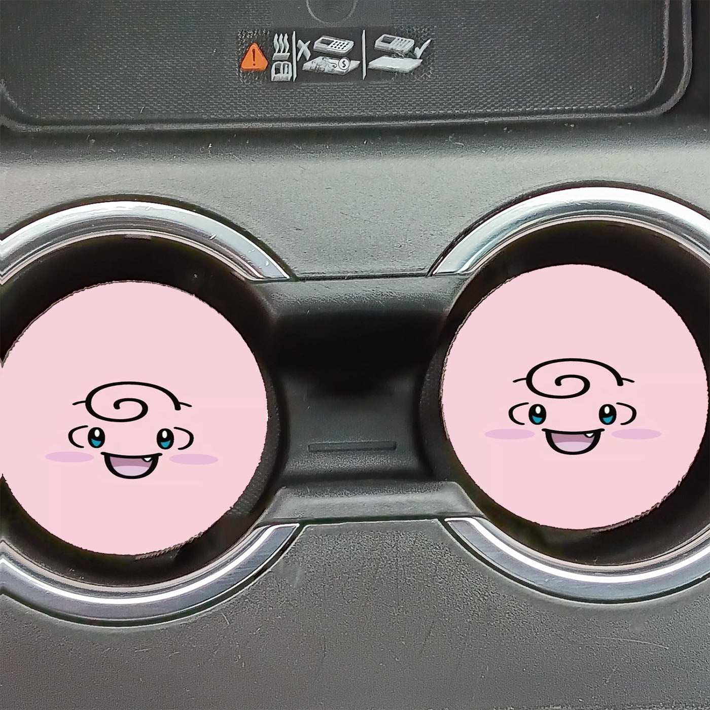 Clefairy Pokemon Car Coasters