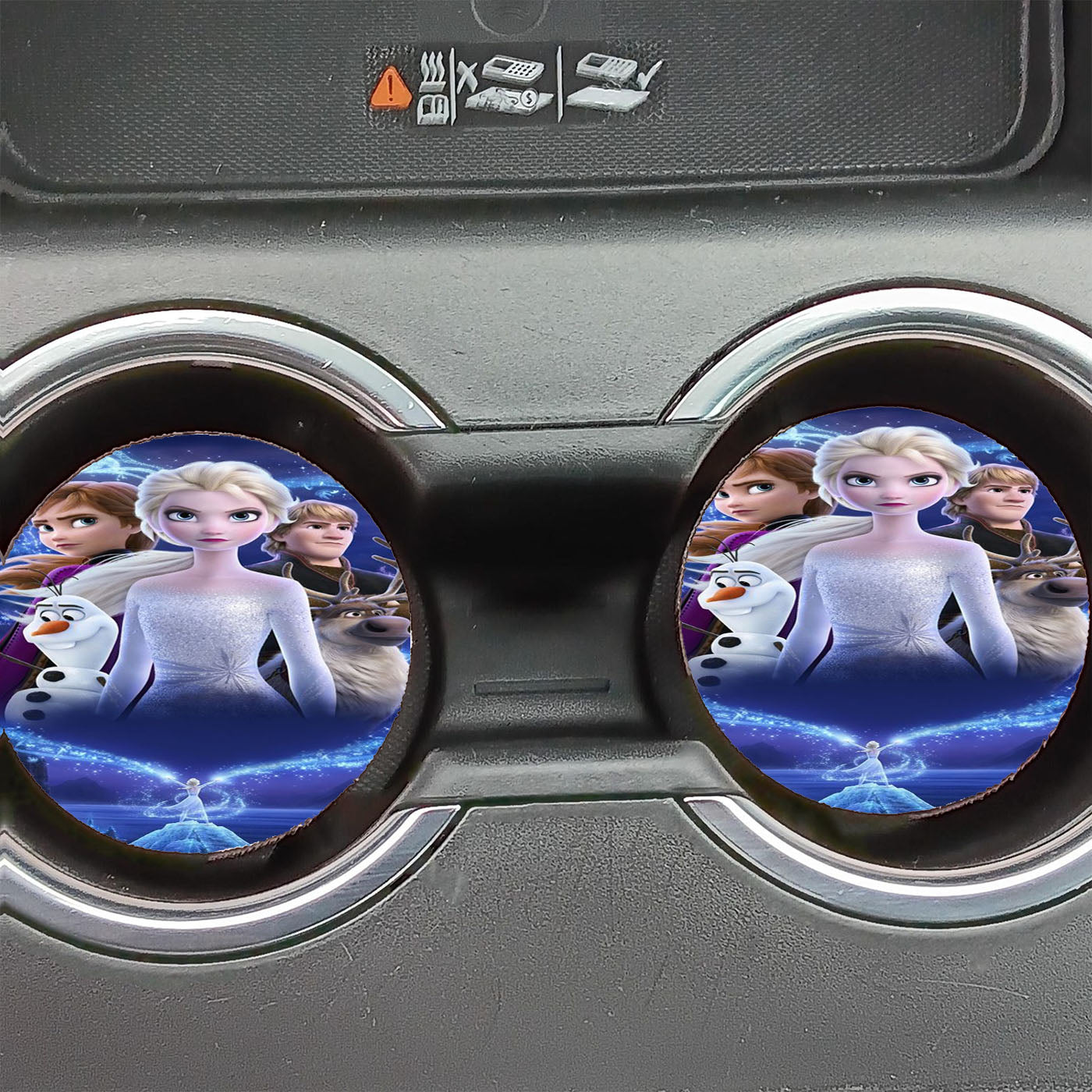 Cold Frozen Story Of Life Car Coasters