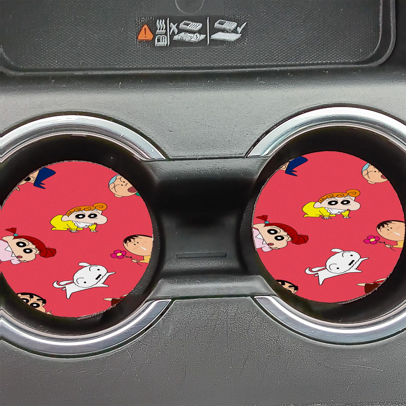 Crayon Shin Chan And Friends Car Coasters